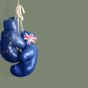 Brexit Symbol of the Referendum UK vs EU